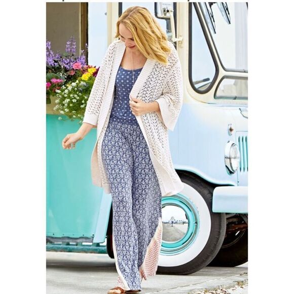 New Matilda Jane Changes Open Cardi Size L Large Cardigan Sweater New In Bag Ivo - Picture 1 of 7
